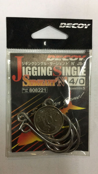 Decoy Jigging Single Sergeant 'N' JS-1 - Fish Head