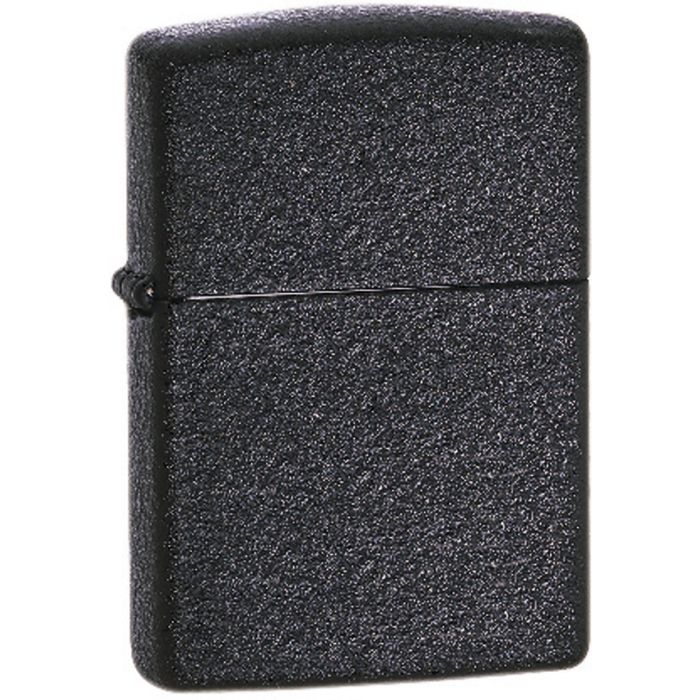 Zippo Classic Black Crackle Lighter 236