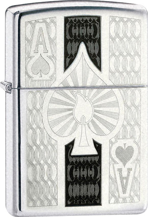 Zippo Intricate Spade Design Lighter 24196