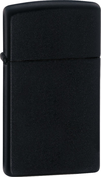 Zippo Slim Black Matte Lighter 1618