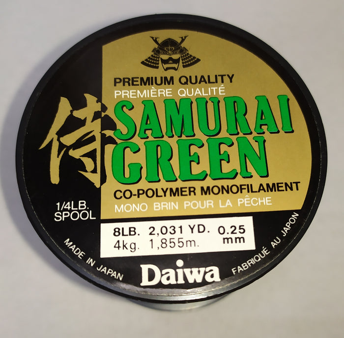 Daiwa Samurai 300 Yard Green 15 20 30 40 55 70 80 LB Samurai
