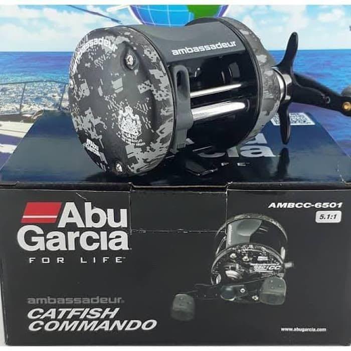Abu Garcia Ambassadeur Catfish Commando CC-6501 Lefty –  Outdoor  Equipment